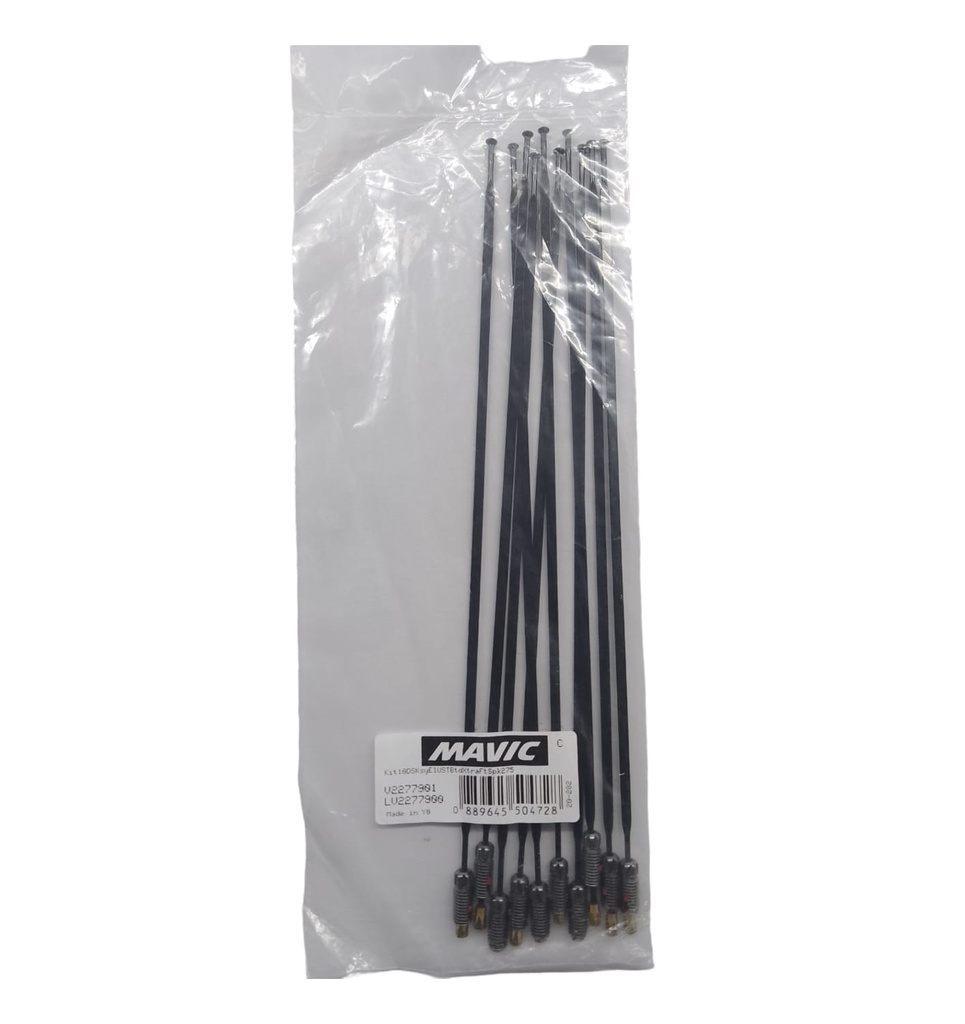 Radios MAVIC Ksyrium Elite UST 275mm SET  ruta LV2277900