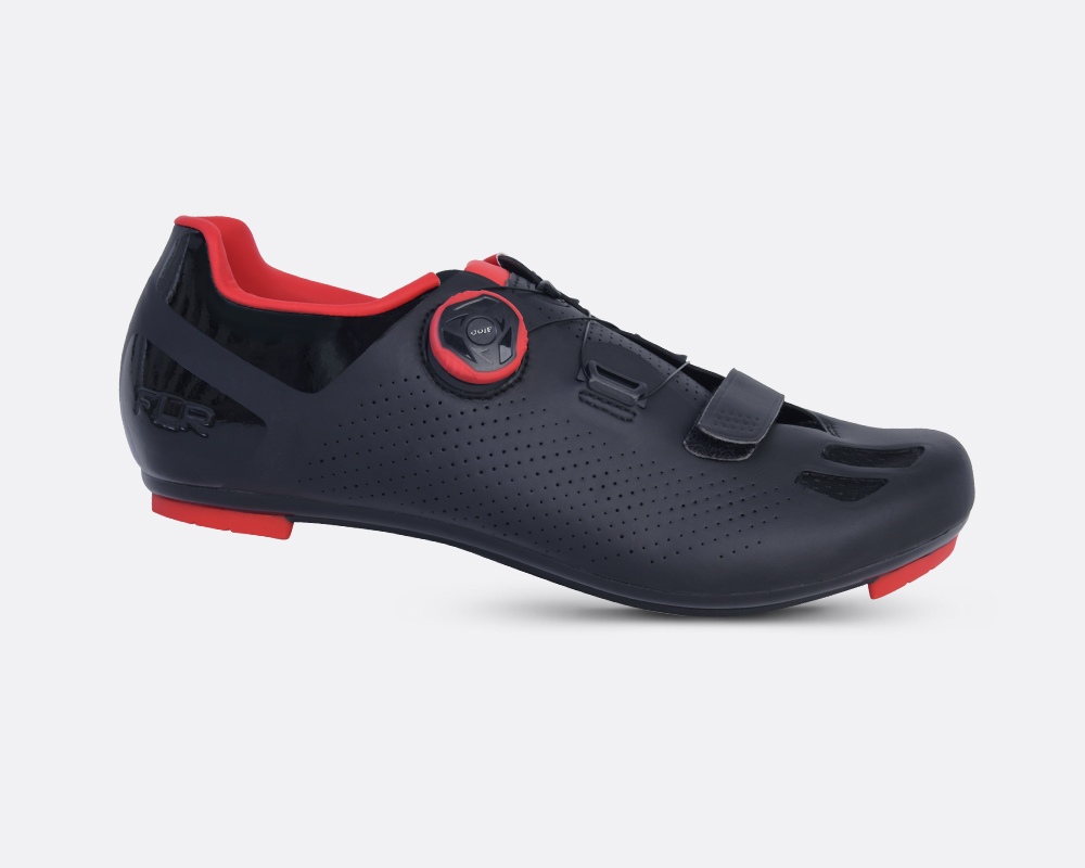 Zapatillas FLR F-11 c/boa ruta black/red T42