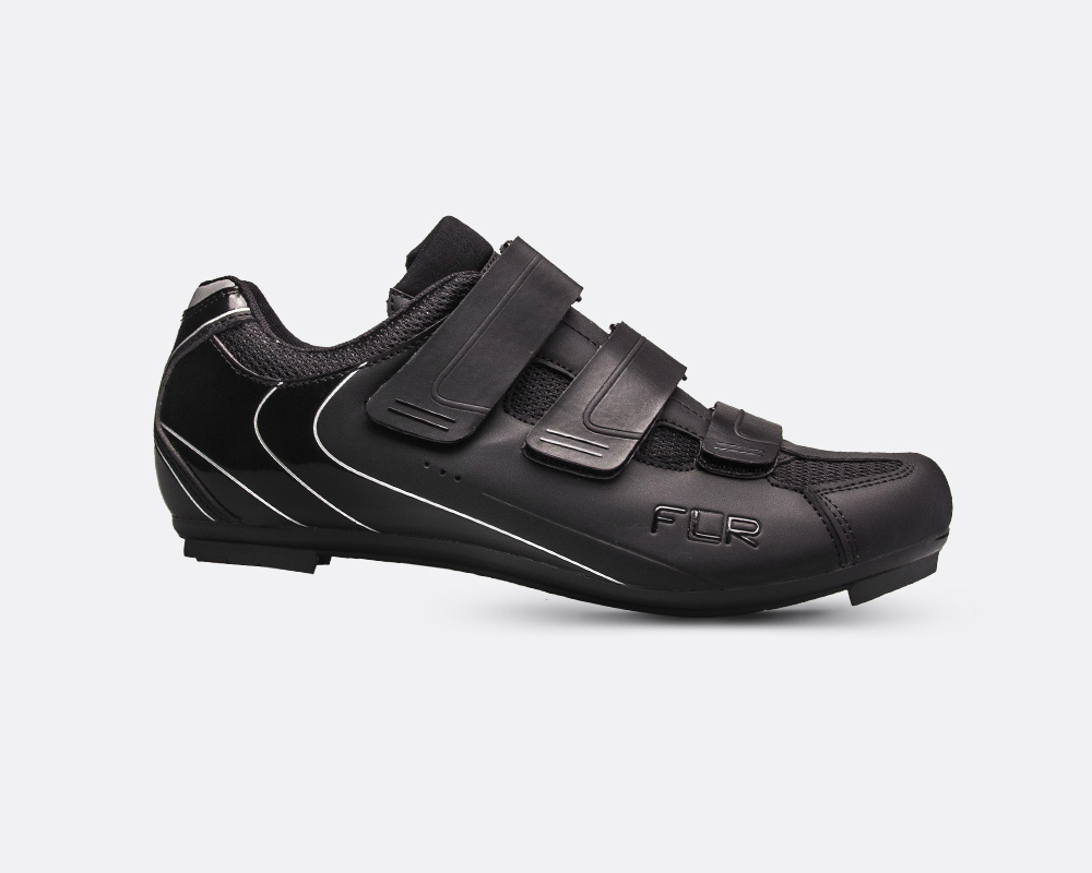 Zapatillas FLR ruta F-35 velcro ruta black T44