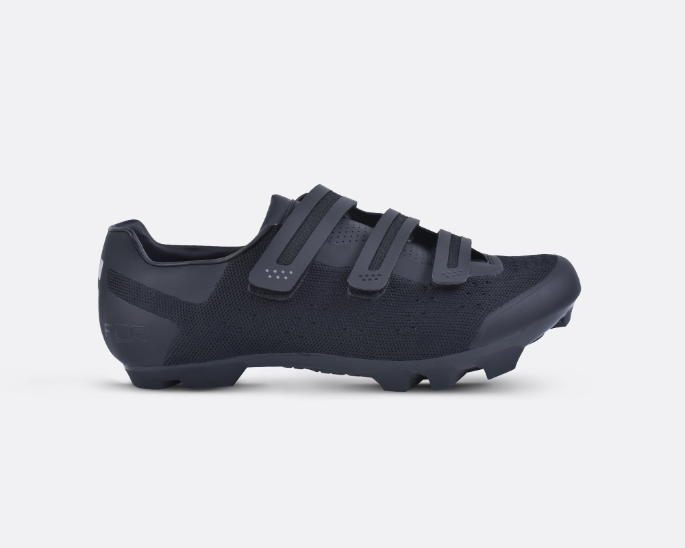 Zapatillas FLR F-55 velcro mtb knit black T40