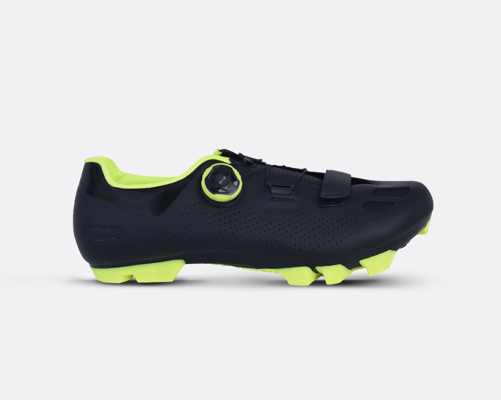 Zapatillas FLR F-70 c/boa mtb black/n.yellow T42