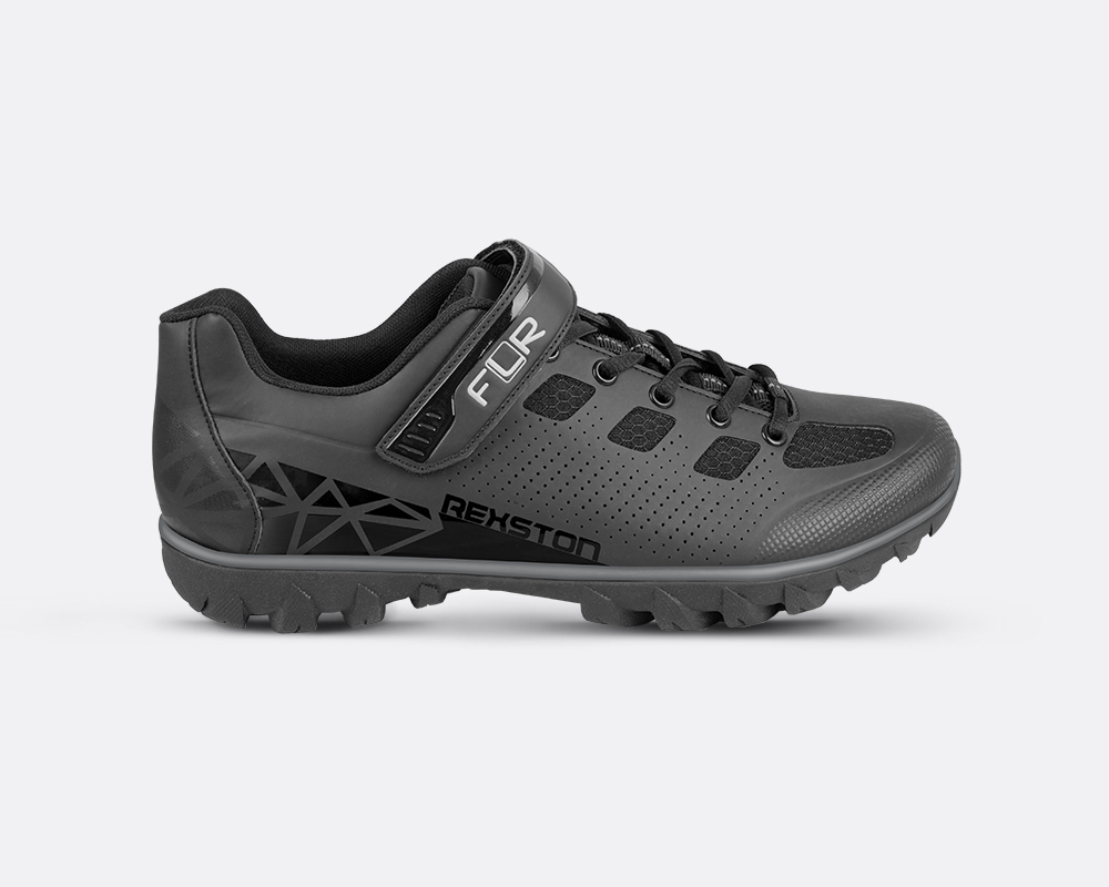 Zapatillas FLR REXSTON mtb black/grey T42