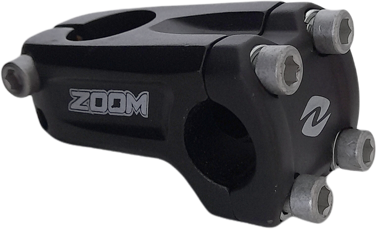 Stem ZOOM BMX alum 25.4 48mm black comp MX-625-5