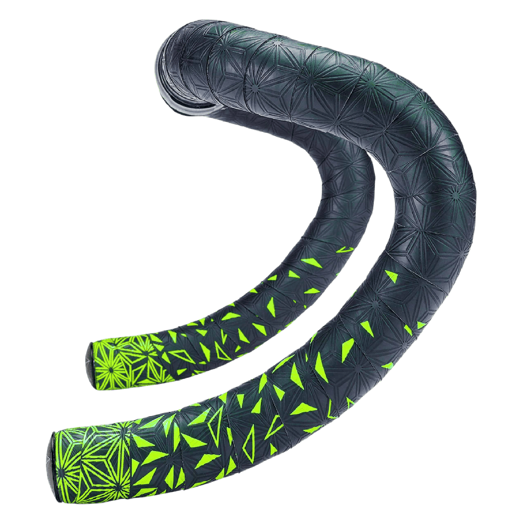 Cinta SUPACAZ Super Sticky Kush-Star Fade BT-50 neon yellow + corcho anodizado