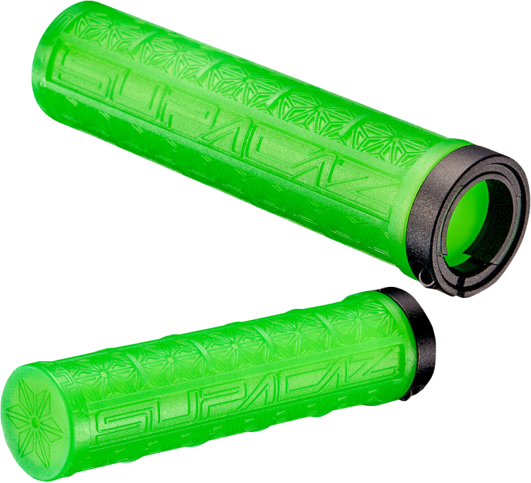 Grip SUPACAZ Grizips GR-07 neon green MTB/BMX