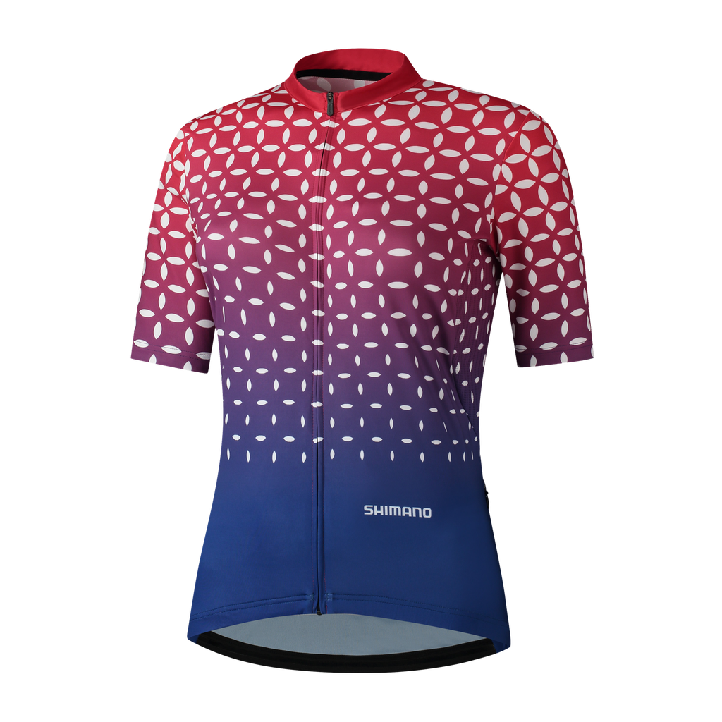 UNI Camiseta SHIMANO SUMIRE m/corta DAMA S RED/NAVY PCWJSPSVE11WR1614
