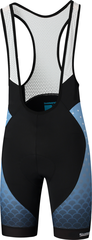UNI Pantaloneta SHIMANO BREAKAWAY BIB SHORTS c/tirante HOMBRE L AQUA BLUE PCWPAPSVE11MB2406