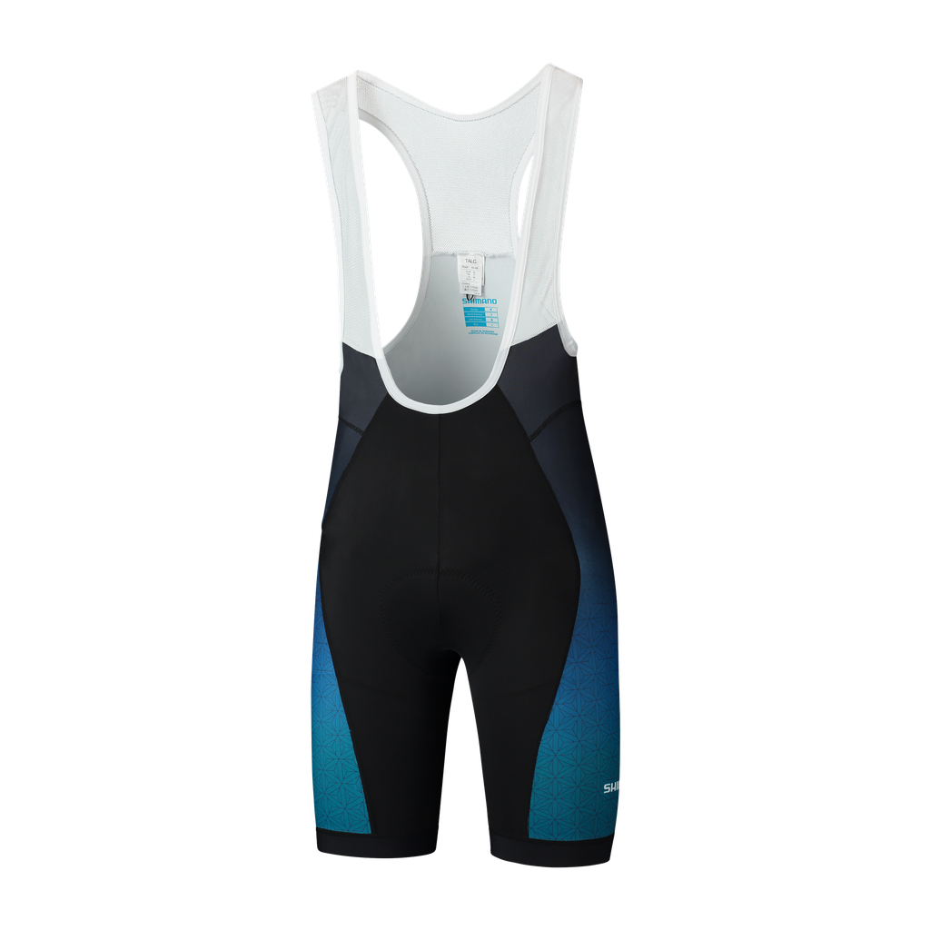 UNI Pantaloneta SHIMANO TEAM BIB SHORTS c/tirante HOMBRE S BLACK/GREEN