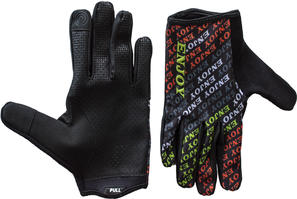 UNI guantes ENJOY MTB/BMX d/largo Grey/Black M AI-02-474