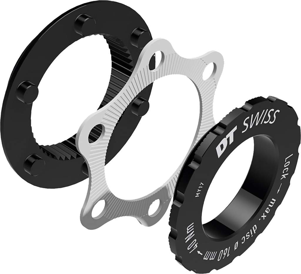 Adaptador DT SWISS disco c/lock-6bolts