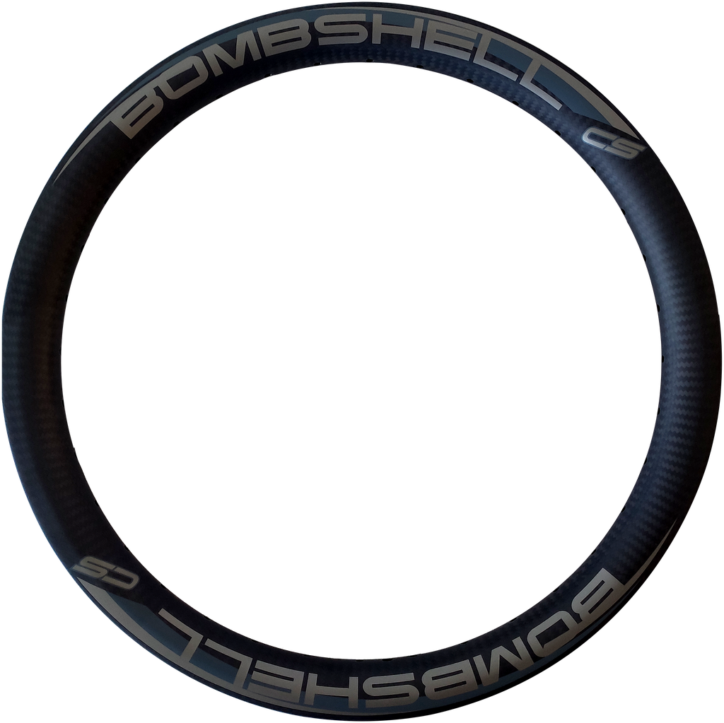 Aro BMX BOMBSHELL 20" CS carbon 30mm 36h front black