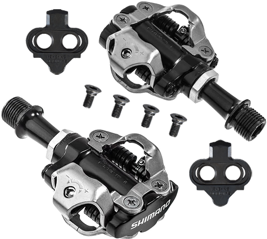 Pedal SHIMANO MTB-BMX PD-M540 c/cleats SM-SH51 black carton