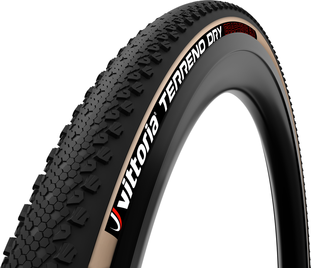 Llanta VITTORIA 700x47 Terreno Dry Gravel tan-blk-blk G2.0 11A00354