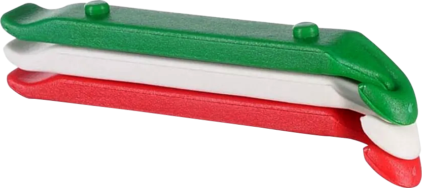 H-Extractor VITTORIA de llanta 3pcs Italian flag 1Z15TL0300752BK