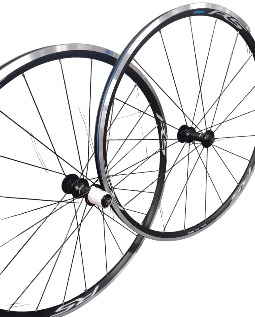 Ruedas SHIMANO ruta 700C WH-RS100 F20H/R24H 11/12V black par