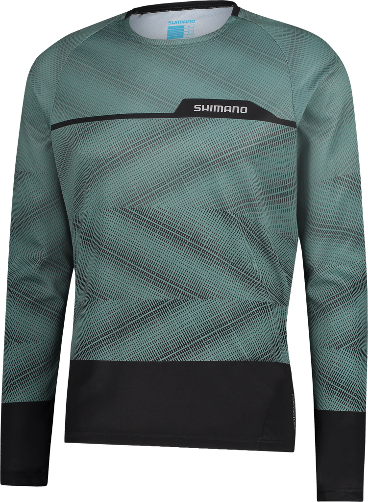 Buso SHIMANO MYOKO MTB Hombre m/larga M Green