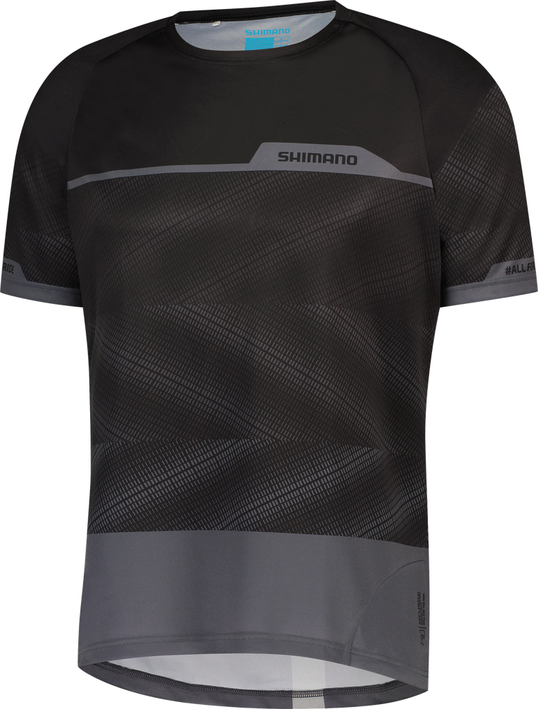 Camiseta SHIMANO MYOKO Hombre m/corta S Black