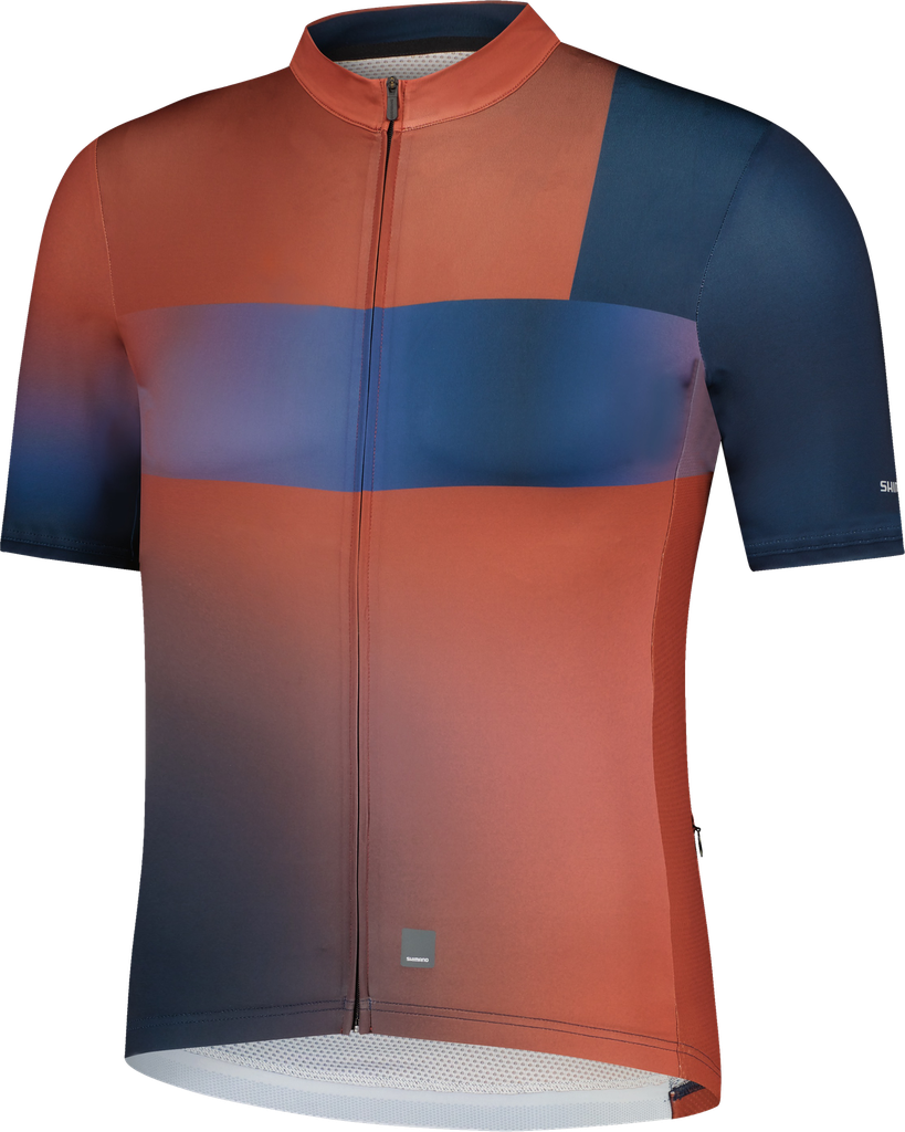 Jersey SHIMANO BREAKAWAY Hombre m/corta M Plum