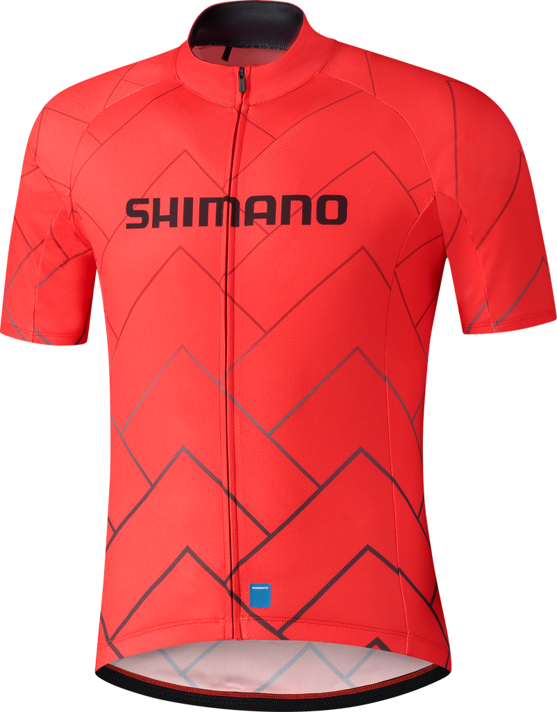 Jersey SHIMANO LOGO Hombre m/corta M Spice Red
