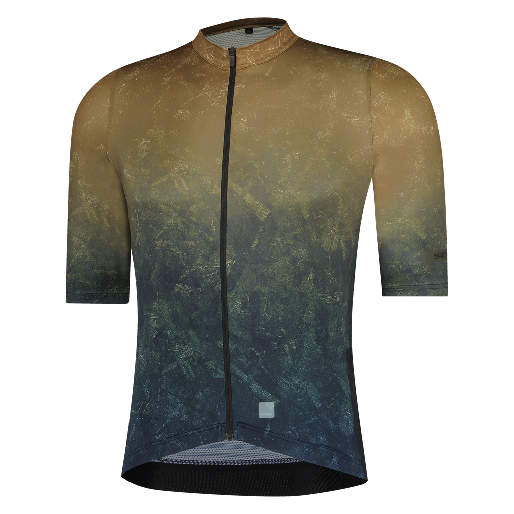 Jersey SHIMANO EVOLVE Hombre m/corta S Transparent Brown