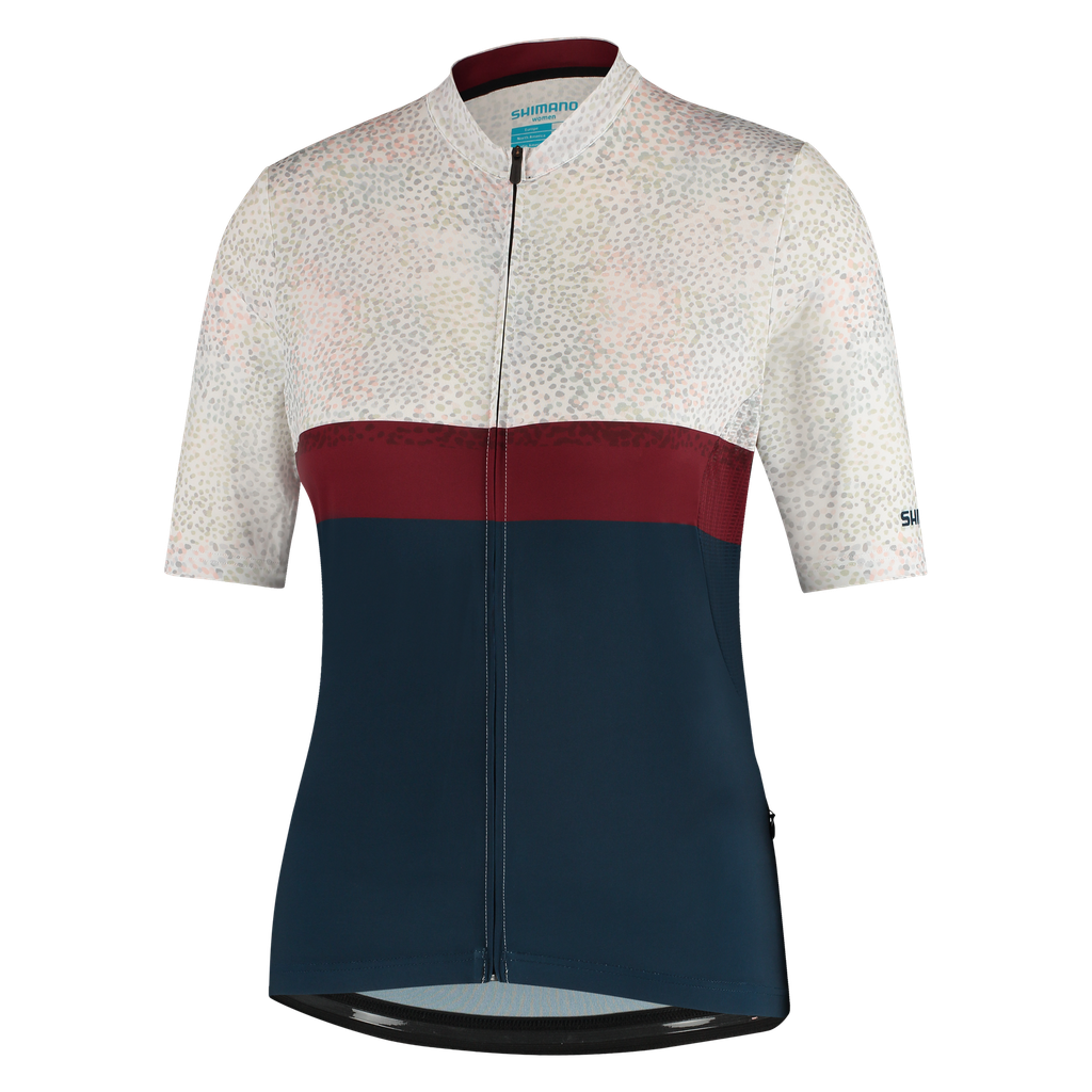 Jersey SHIMANO SUMIRE Dama m/corta M Red/Navy