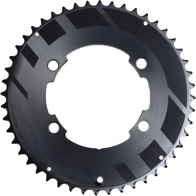 Coronilla DRIVELINE ZELE BCD110 alum 56T 4tornillos p/R7100 & R8100 black TW