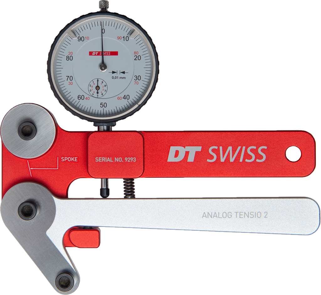 H-Tensiometro DT SWISS analogico red/silver