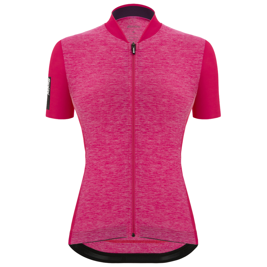 Jersey SANTINI 3S PURO Dama Talla:M Raspberry