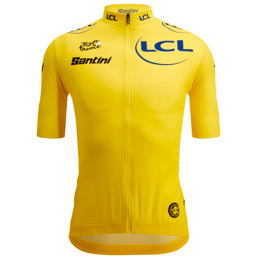 Jersey SANTINI TDF LEADER Caballero Talla:L  Yellow
