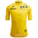 Jersey SANTINI TDF LEADER Caballero Talla:L  Yellow