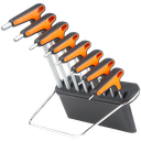 [HER293] Kit SUPER B TB-76160 llaves Hexagonal c/mango 8pcs 2, 2.5, 3, 4, 5, 6, 8, 10mm