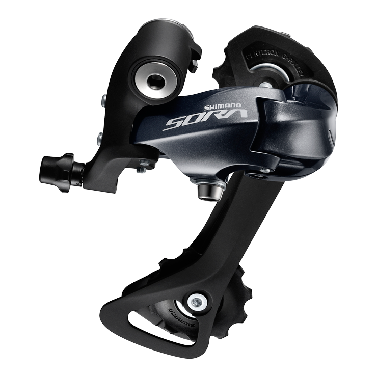 Tensor SHIMANO ruta SORA RD-R3000 9v GS black