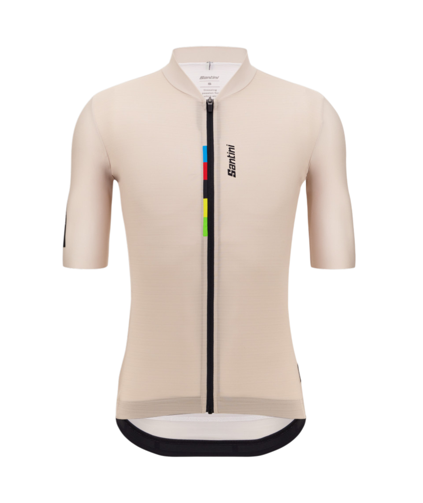 Jersey SANTINI LT UCI Talla: XS Capuccino