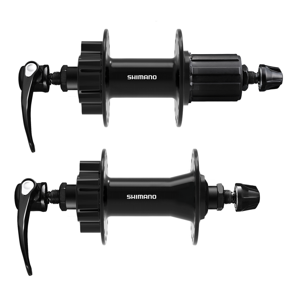 Manzana SHIMANO FH-QB400 32H 6 tornillos disc 8/9/10/11v bloq par black suelto SP