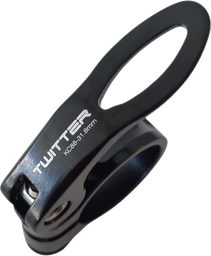 [ABR071] Abrazadera TWITTER c/bloqueador 31.8 black
