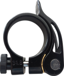 [ABR046] Abrazadera ZOOM c/bloqueador 31.8 black  AT-101+SQR-116