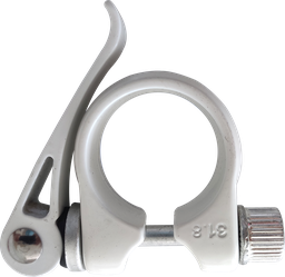 [ABR047] Abrazadera ZOOM c/bloqueador 31.8 white  AT-109+SQR