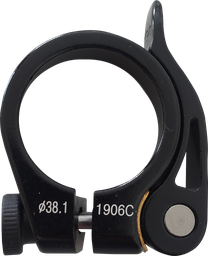 [ABR049] Abrazadera ZOOM c/bloqueador 38.1mm black  AT-101+SQR-115