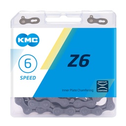 [CAD000] Cadenilla KMC 1/2x3/32  116 links  grey/grey Z6 7v