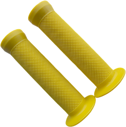 [GRI0114] Grips EAGLE-F BMX PVC 130mm c/flange yellow MOD. EG-904 CN