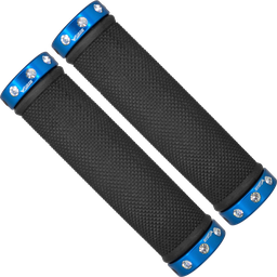 [GRI136] Grips V-GRIPS  d/densidad c/seg cristal black/blue  V-818ACD