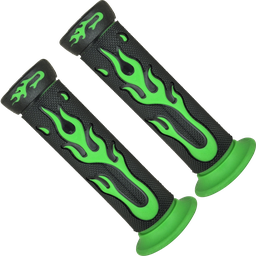 [GRI147] Grips V-GRIPS Llamas c/flange black/green  CWG20588B
