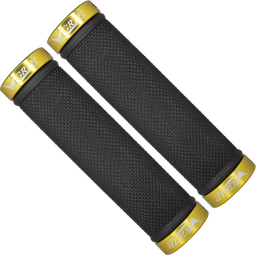 [GRI142] Grips V-GRIPS d/densidad c/seg black/golden  V-818AC