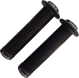 [GRI122] Grips VELO BMX 145mm c/flang c/seg black  9762AD2BK