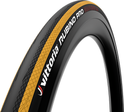 [LLA0631] Llanta VITTORIA 700x23 Rubino III 23-622 rigida blk/yellow/blk 1113682723141TG