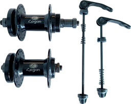 [MAZ121] Manzanas LOGAN MTB alum 36H disc c/bloq par black
