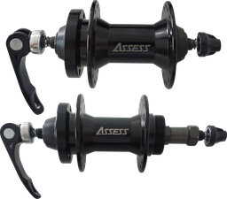[MAZ068] Manzanas ZOOM MTB HB-A101 36H disc rosca par black