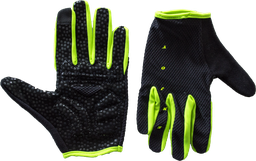 [UNI229] UNI Guantes ENJOY ciclismo d/largo black/green neon M MG-07-2233