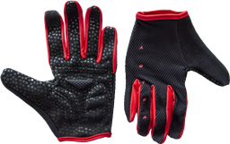 [UNI220] UNI Guantes ENJOY ciclismo d/largo black/red neon S MG-07-2233