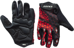 [UNI343] UNI guantes ENJOY BMX niño d/largo 4Y red AI-05-2589